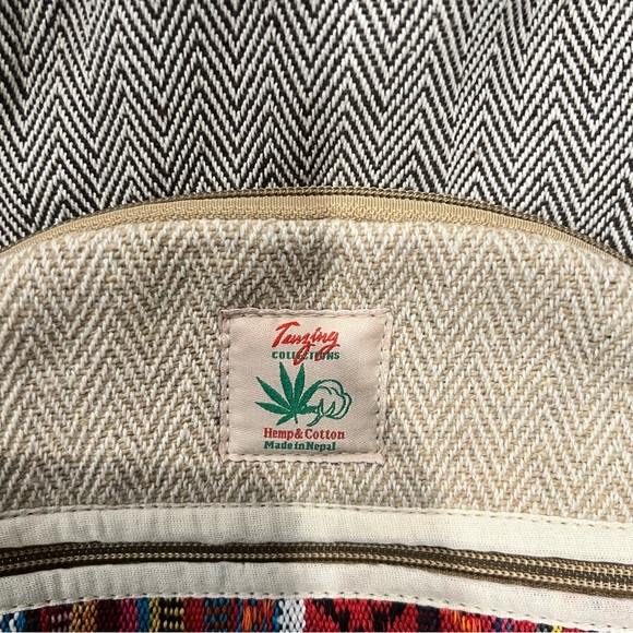 Hemp- Cotton backpack. - Picture 3 of 9